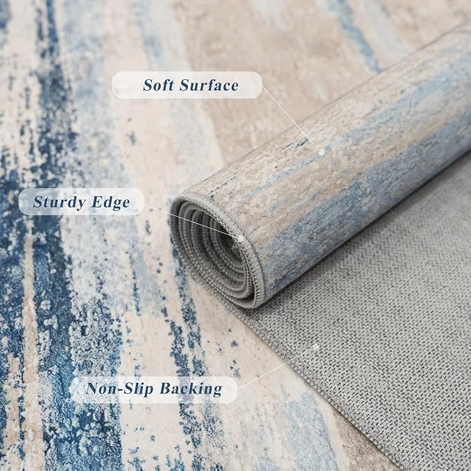 Hallway Runner Rug 3x15 Washbale - Image 6