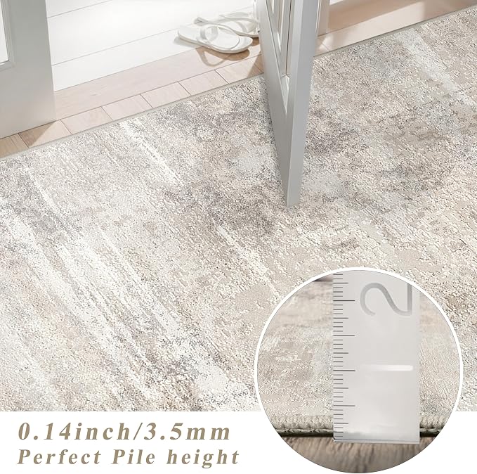 Washable 3x12 Kitchen Runner Rug - Image 7