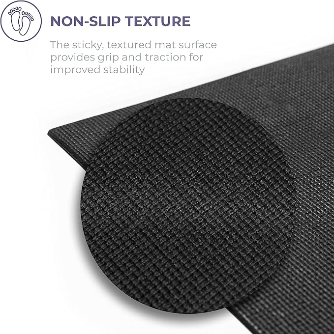 Sunshine Yoga Voyage Yoga Mat, 10 Pack, 72" x 24" Professional Studio and Gym Bulk Yoga Mats, 5mm Thick, Durable, Anti-Tear, Non Slip Fitness and Exercise Mats