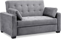 Serta Ainsley 72.6" Convertible Sleeper Sofa, Queen Size, Dreamcoil Comfort by SertaDreamConvertibles