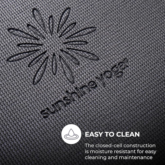 Sunshine Yoga Voyage Yoga Mat, 10 Pack, 72" x 24" Professional Studio and Gym Bulk Yoga Mats, 5mm Thick, Durable, Anti-Tear, Non Slip Fitness and Exercise Mats