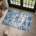Washable Area Rug 2x3 Entryway Rug: Washable Modern Abstract Soft Thin Rug by FXRHLP