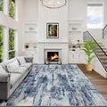 8x10 Area Rugs Washable Rug: Large Modern Abstract Living Room Rug Soft by GENTDRIZZ
