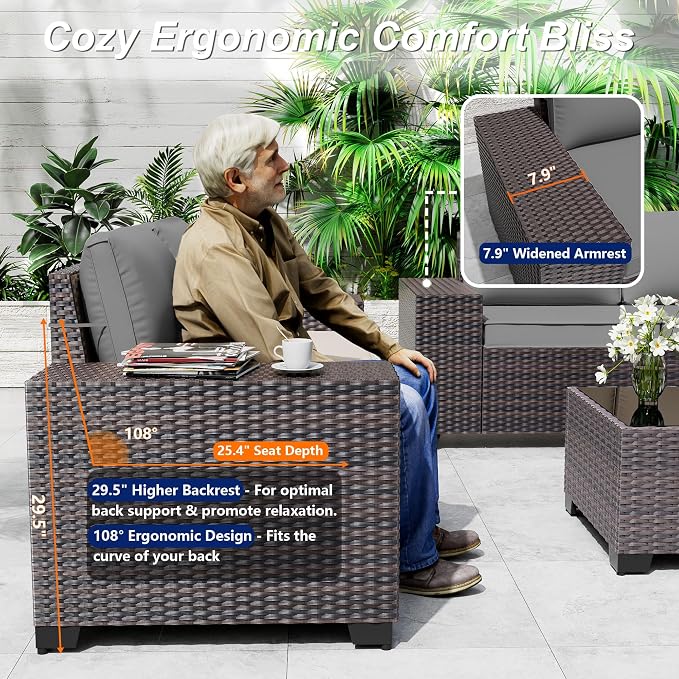 Outdoor Patio Furniture Set - Image 4