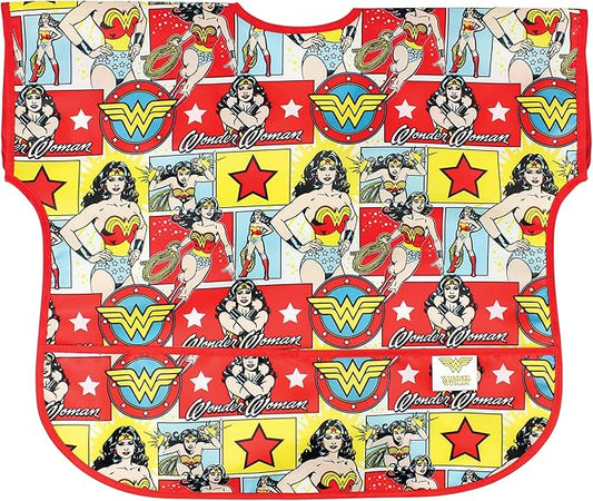 Bumkins Bibs - Toddler Bibs, Waterproof, Large for 1-3 Years, Short Sleeve