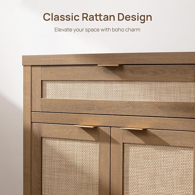 SICOTAS Buffet Cabinet Sideboard - Image 5