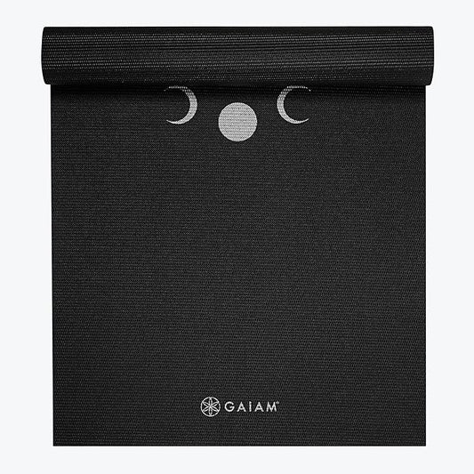 Gaiam Yoga Mat - Premium 6mm Print Extra Thick Non Slip Exercise & Fitness Mat for All Types of Yoga, Pilates & Floor Workouts (68"L x 24"W x 6mm Thick)