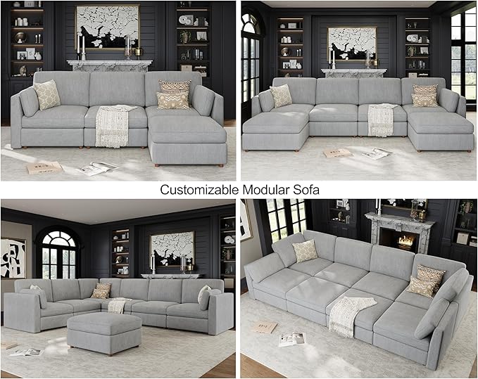 150'' Oversized Modular Sectional Sofa - Image 6