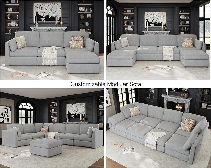Oversized Modular Sectional Sofa - Image 8