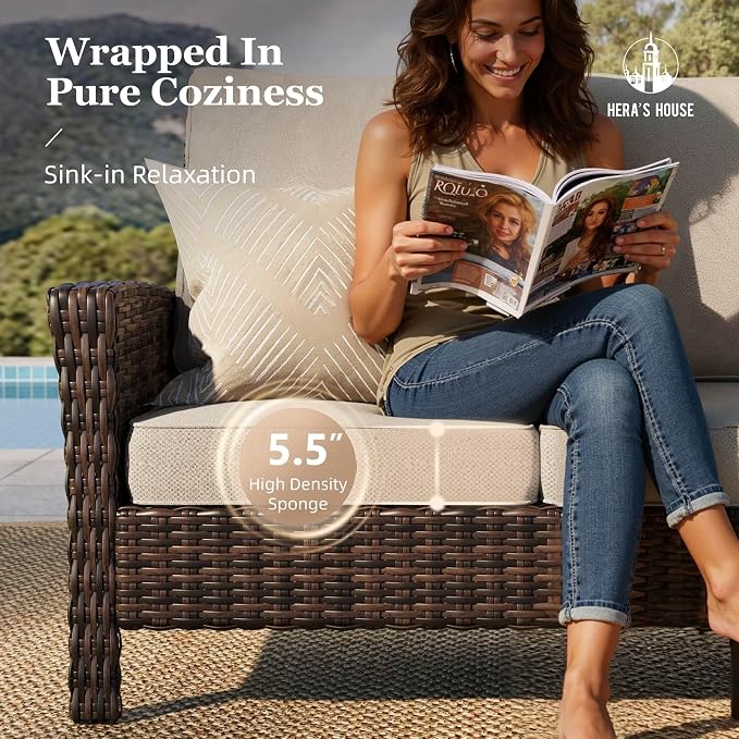 HERA'S HOUSE Patio Furniture Set - Image 2