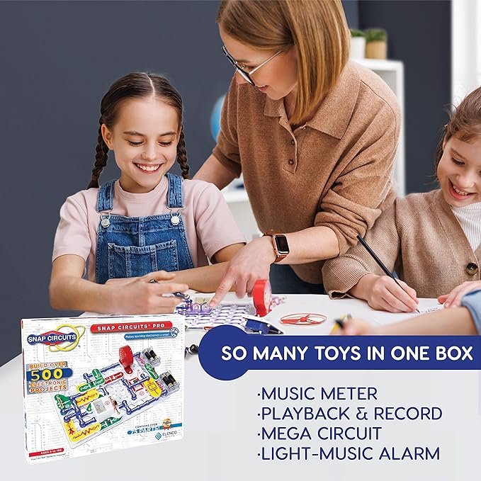 Snap Circuits Elenco Snap Circuits Pro 500 in 1 Electronics Exploration Kit