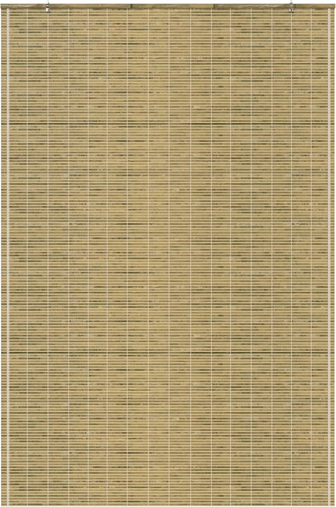 Red Lantern Burnt Bamboo Cordless Window Shade by RedLantern