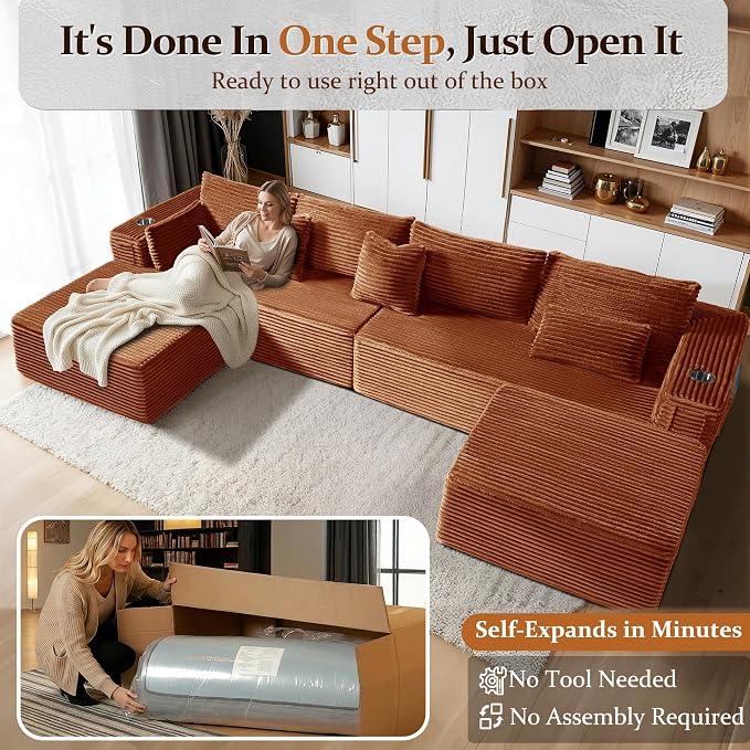 30" Cloud Sectional Couch Single Seat - Image 3