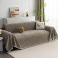 MYSKY HOME Couch Covers for 3 Cushion Couch Sofa, Sectional Couch Cover L Shape by MYSKYHOME
