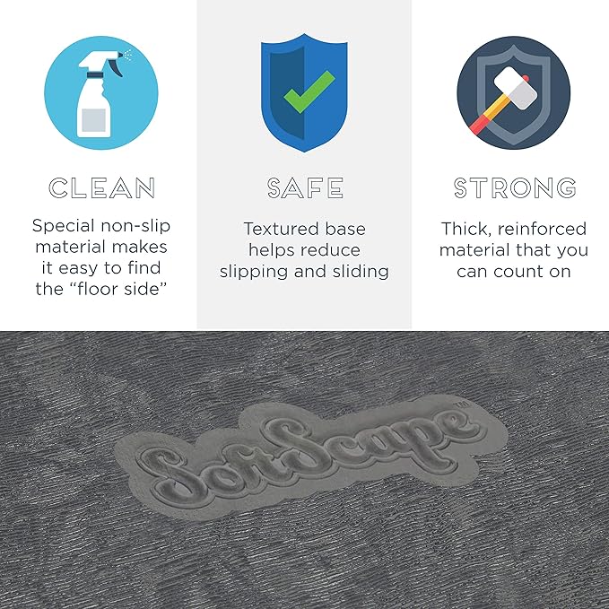 Factory Direct Partners 11618-AS SoftScape Toddler Playtime Climber, Indoor Active Play Structure (3-Piece Set) - Assorted