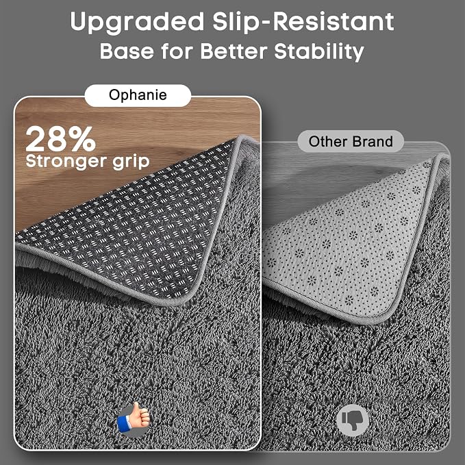 Ophanie 7x9 Area Rugs, Upgrade Non-Slip Fluffy Soft Rugs - Image 4