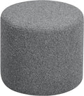 Studio Living Wentworth 19" Round Ottoman, Urban Transitional, Fully Assembled by StudioLiving