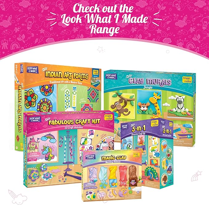 Imagimake Window Art Unicorn | Stained Glass Kit | Unicorn Girls Toys Age 6-8 | 6 Year Old Girl Birthday Gift | Art and Crafts for Girls 8-12 | DIY Suncatcher Kit for 5,6,7,8,9,10,11,12 Year Old Kids