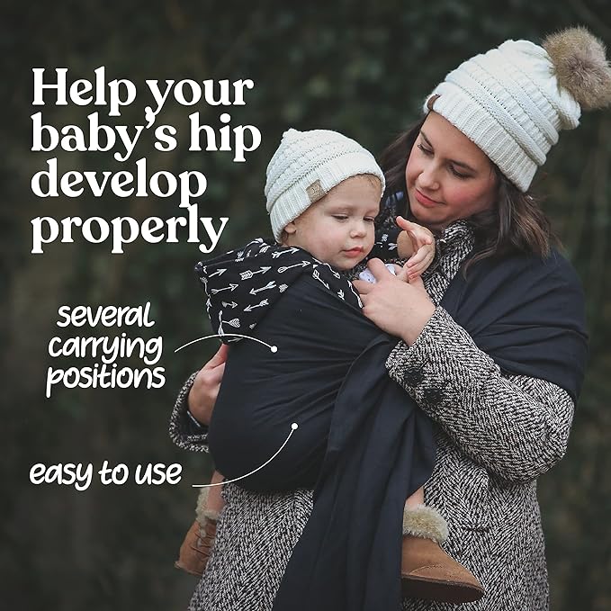 Nalakai Ring Sling Baby Carrier, Soft Linen Baby Sling, Baby Wrap, Comfort, Style, and Giving Back - Carry Your Little One with Love