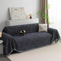 MYSKY HOME Couch Covers for 2 Cushion Couch Sofa, Chenille L Shape Sectional by MYSKYHOME