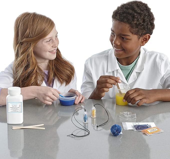MindWare Science Academy Curious Kits (Crystal and Gross Body Labs) - Chemistry Kits for Kids