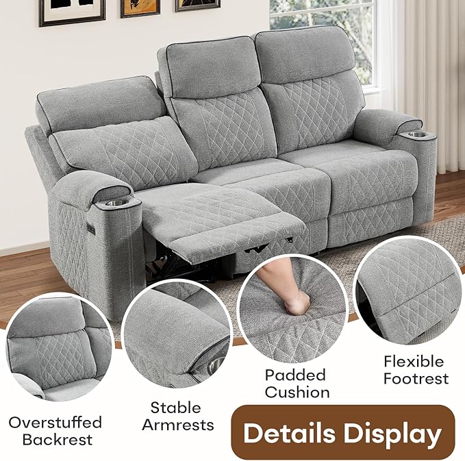 HAOMARKETS Power Recliner Chair Set of 2 - Image 6